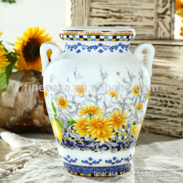 Fine New Bone China Elegant Ceramic Flower Vase